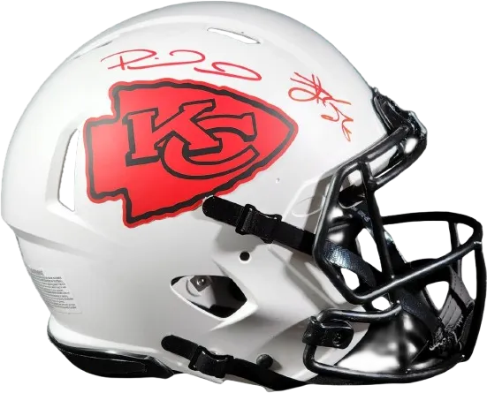 Patrick Mahomes & Travis Kelce Autographed Lunar Eclipse Speed A